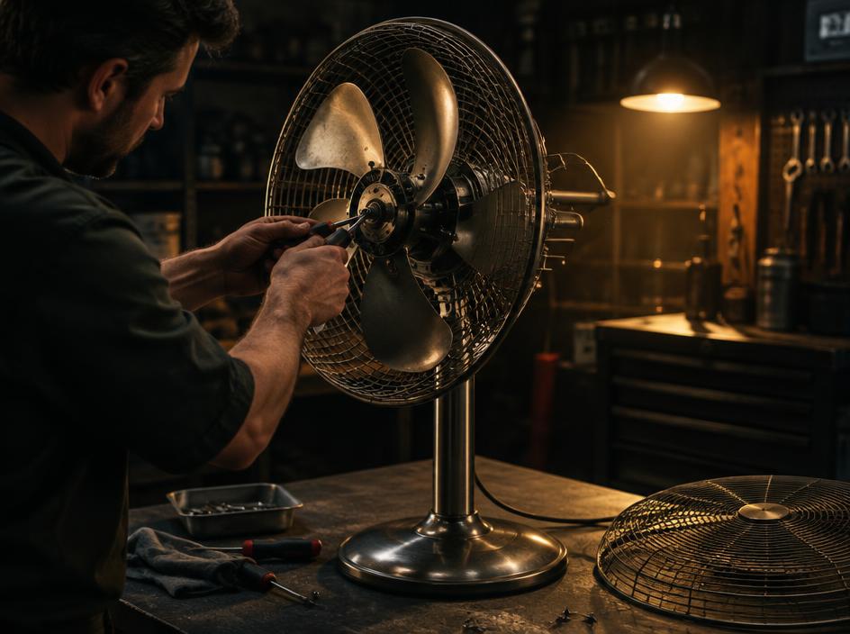 Mantenimiento y reparación de ventiladores
